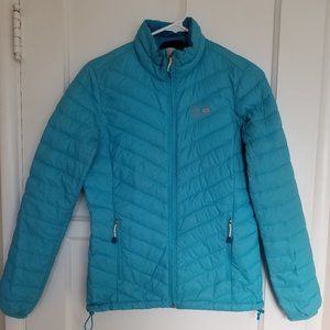Blue mountain hardware puffy jacket 800 down